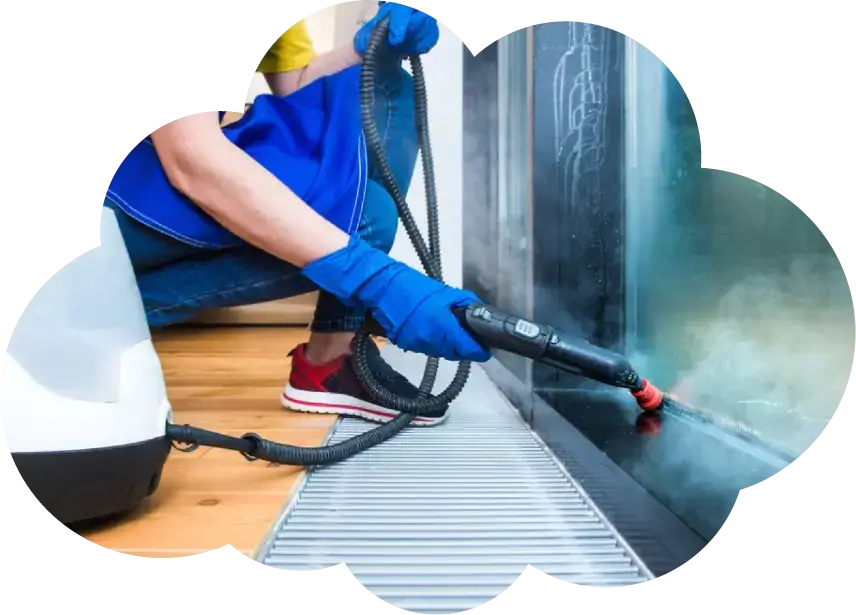 sprzątanie parownicą