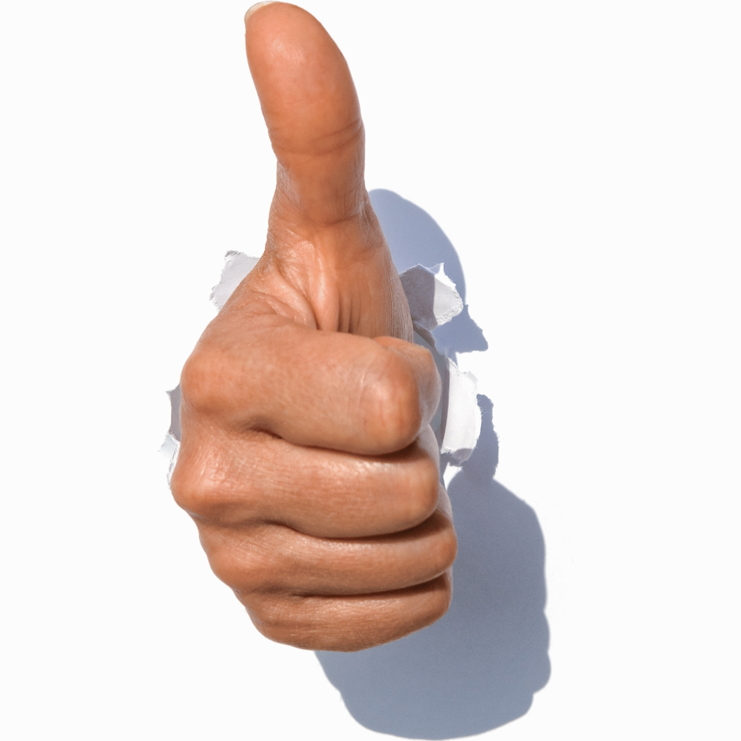 znak ,,okay", kciuk wzniesiony w górę